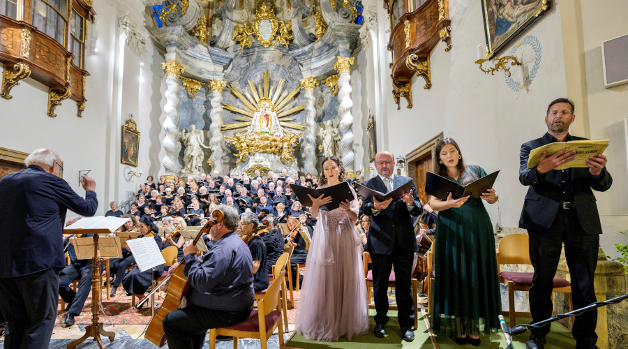 Konzert "Paulus" von F. Mendelssohn Bartholdy am 1. Juli 2025. Solisten Tatiana MAKSIMOVA, Norbert ERNST, Neira MUHIĆ, Ewald NAGL